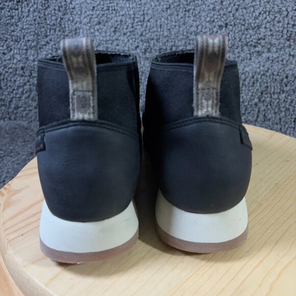 Merrell Alpine Chelsea Boots Womens Size 10 Black Leather Slip On Ankle Booties - Picture 4 of 8